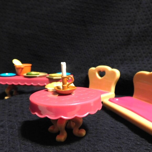 Lil Woodzeez Pass The Pasta Restraunt furniture and accessories - Picture 1 of 4